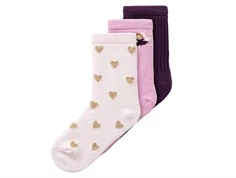 Name It pastel lavender/plum mix (3-pak)